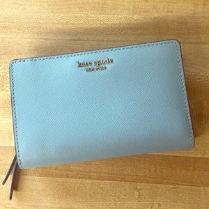 Kate Spade Cameron Blue Bifold Wallet